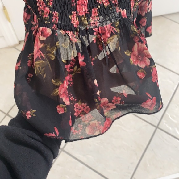 Forever 21 Off-The-Shoulder Floral Print Dress - Picture 8 of 10